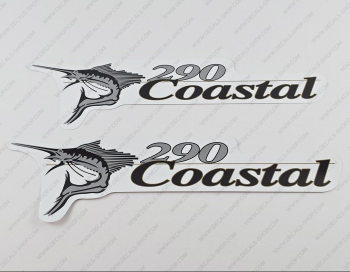 Wellcraft 290 Coastal Boat Decal Set of 2 x 16.25"